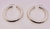 Sterling Silver Sparkle Earrings
