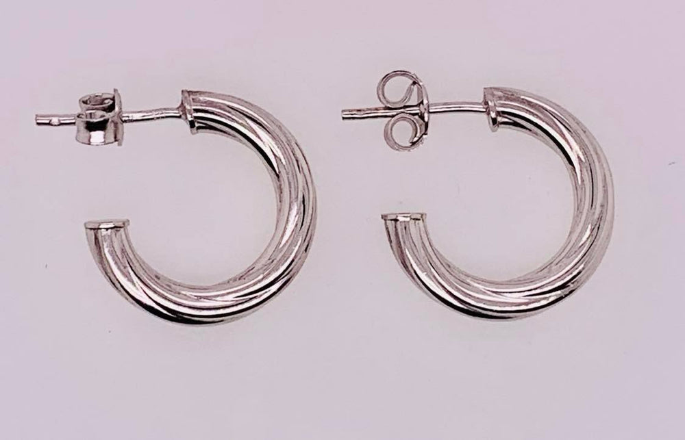Sterling Silver Hoop Earrings
