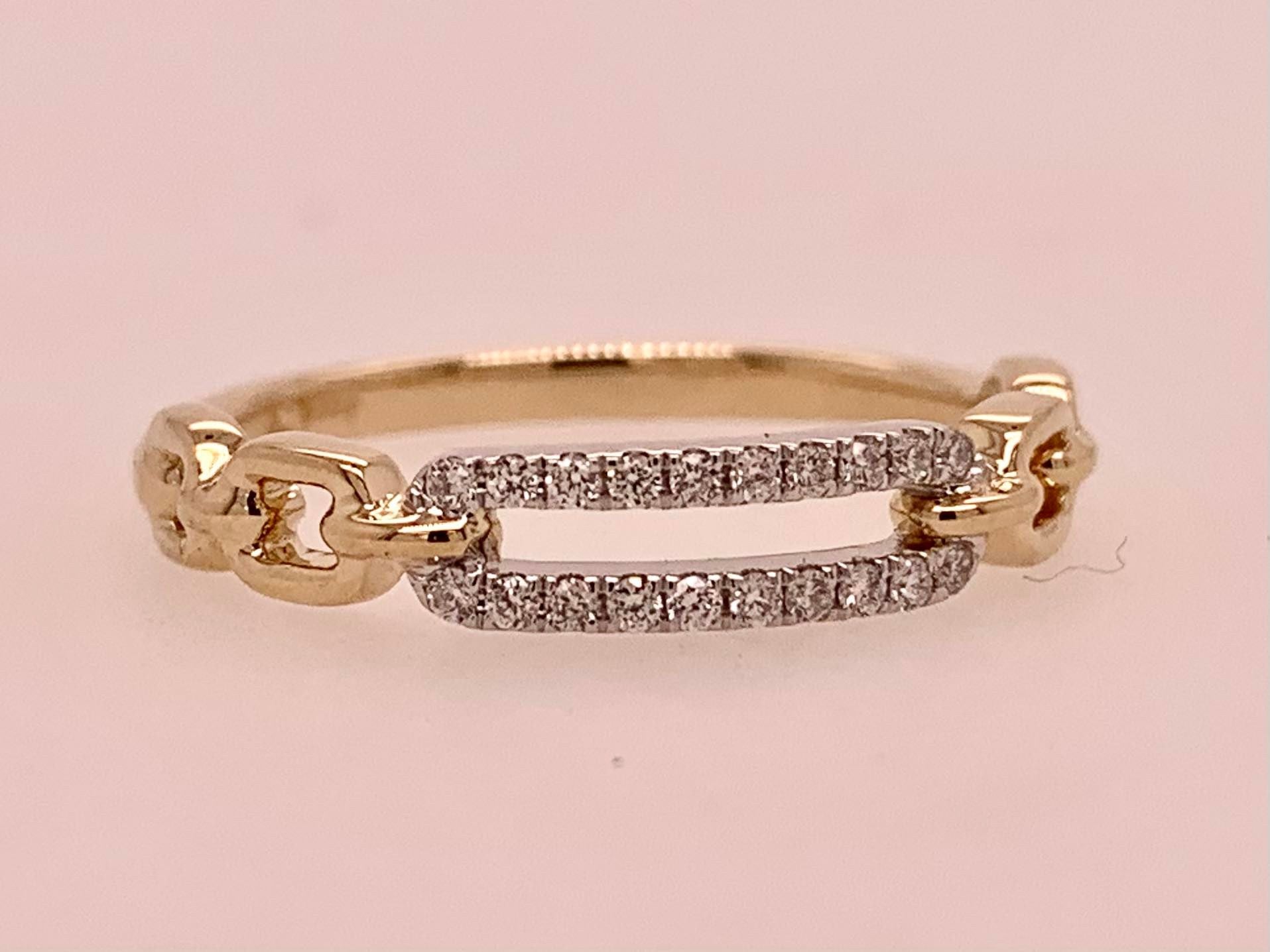 14K Diamond Ring