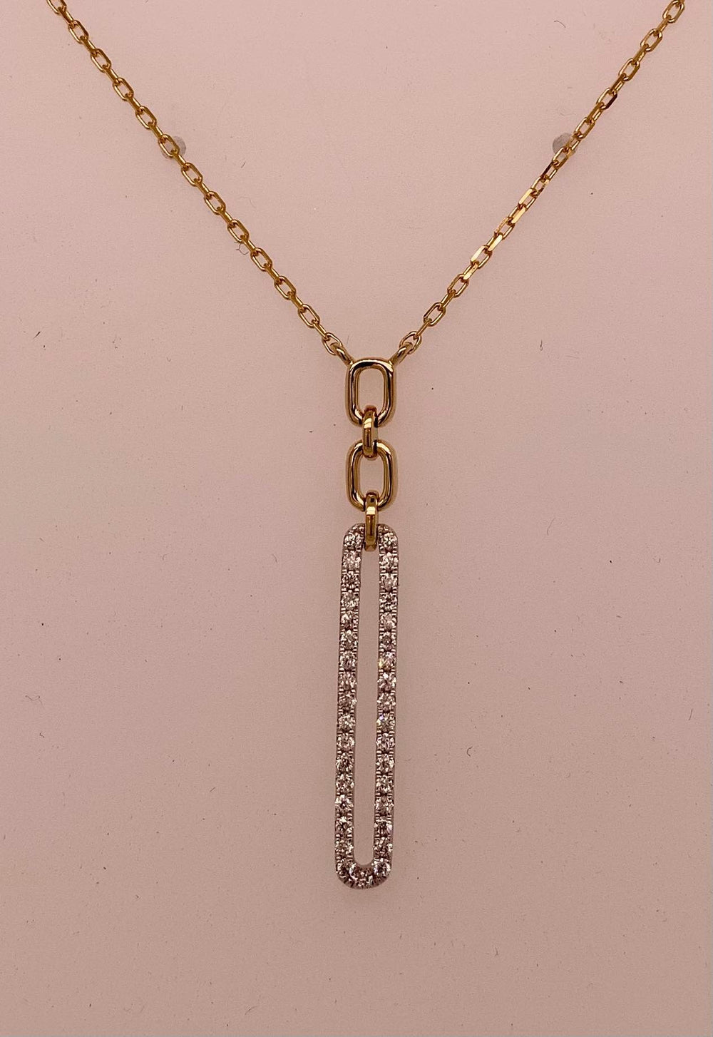 14K Diamond Pendant