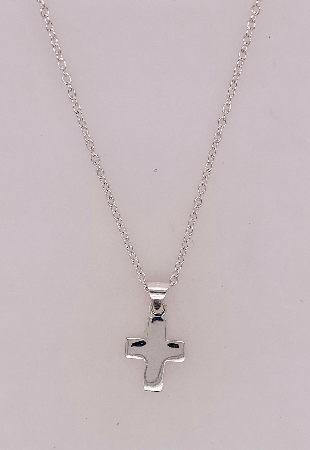 Sterling Silver Cross Necklace