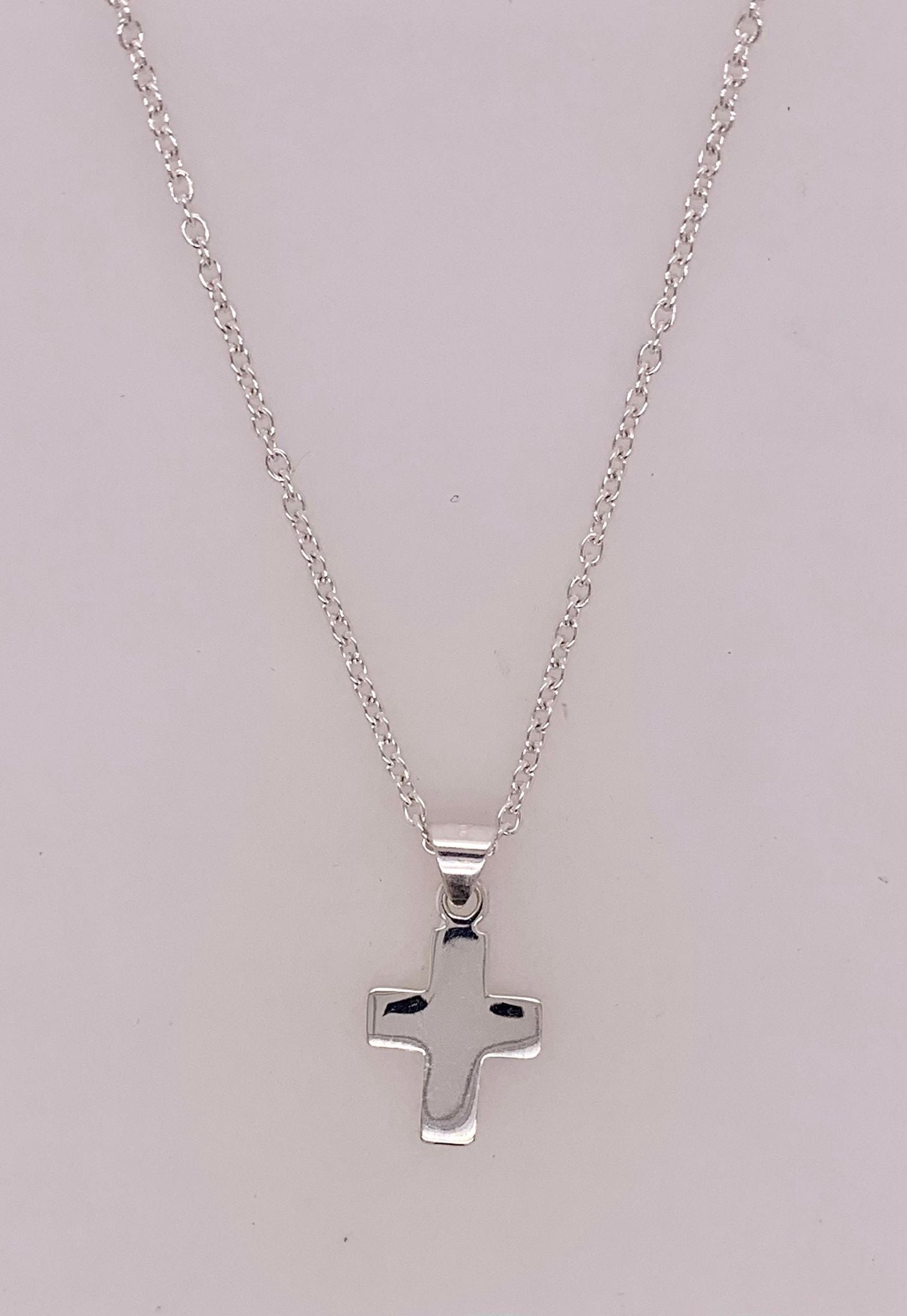 Sterling Silver Cross Necklace