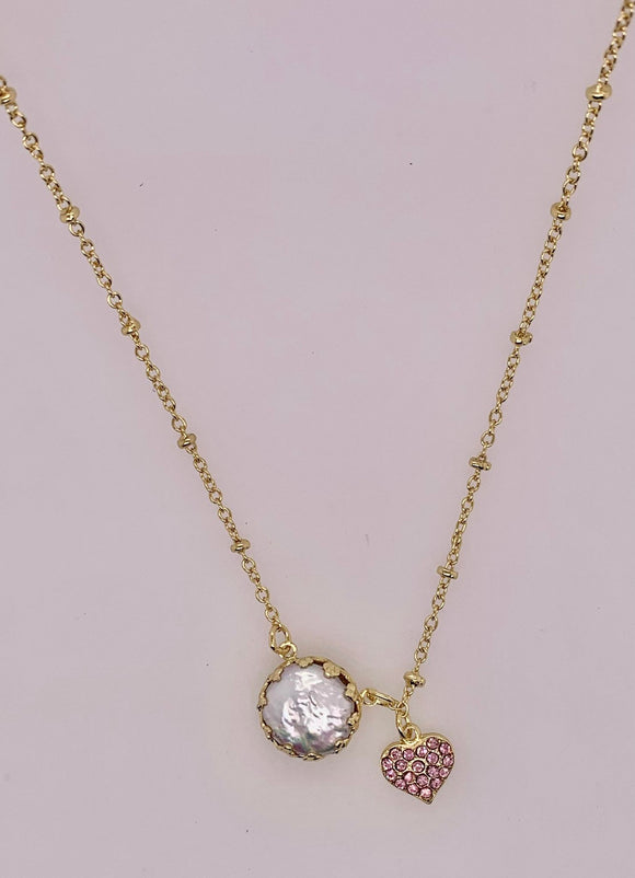 Isabella Heart Pendant Necklace