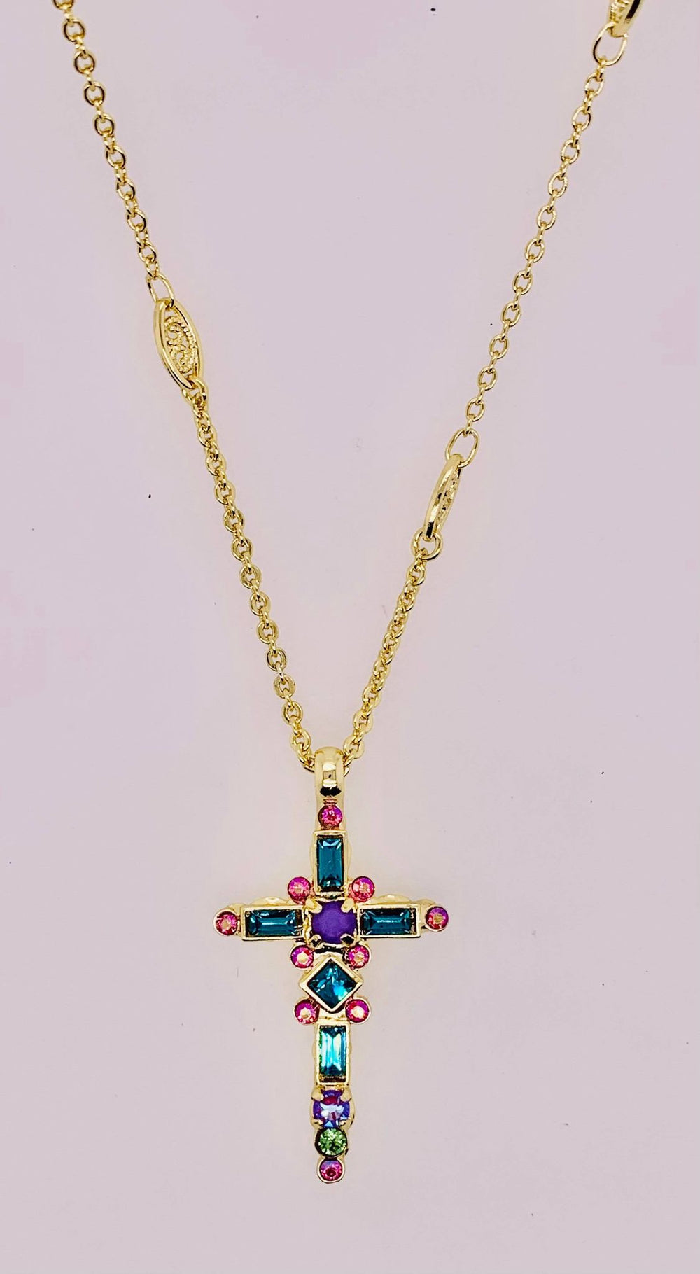 Dierdre Cross Pendant Necklace