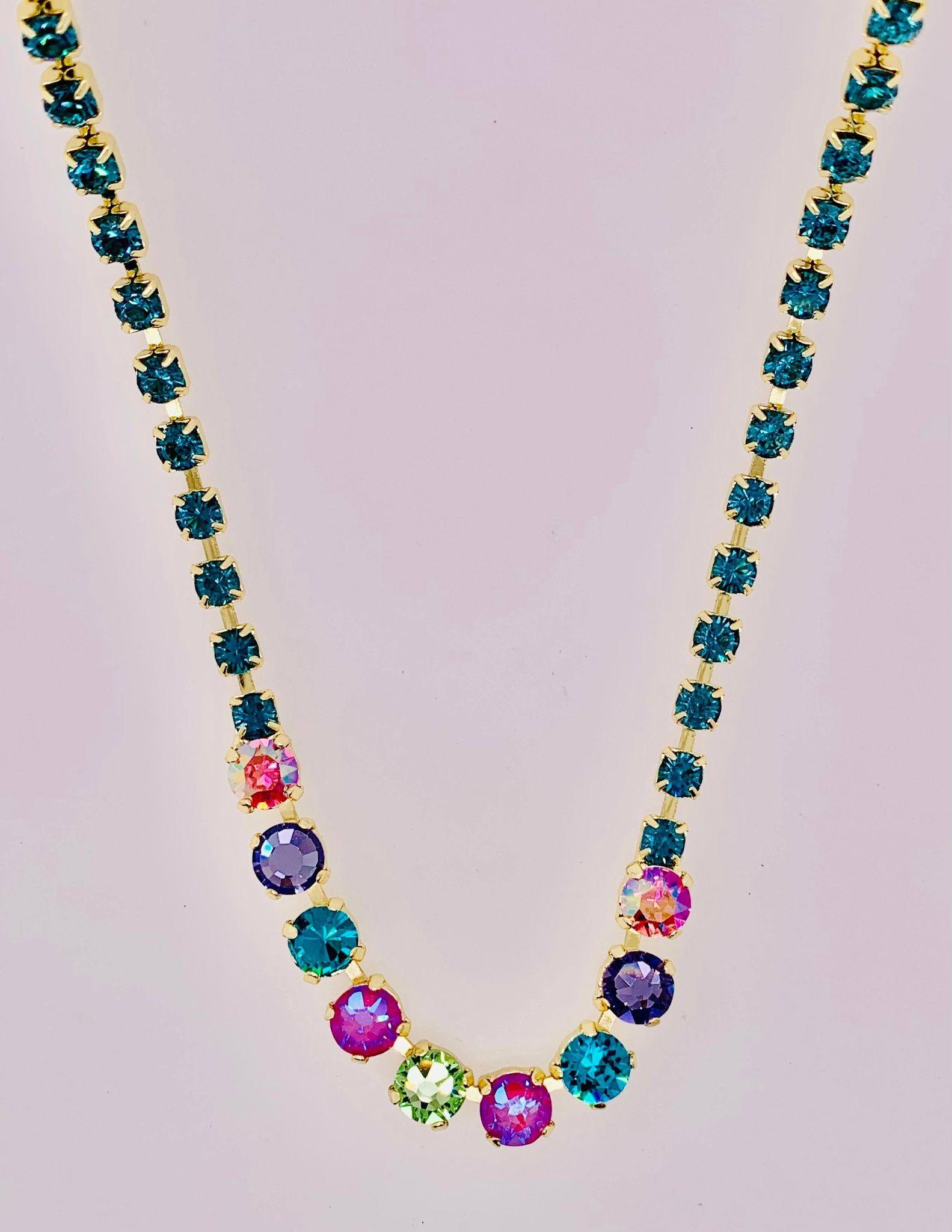 Audriana Tennis Necklace