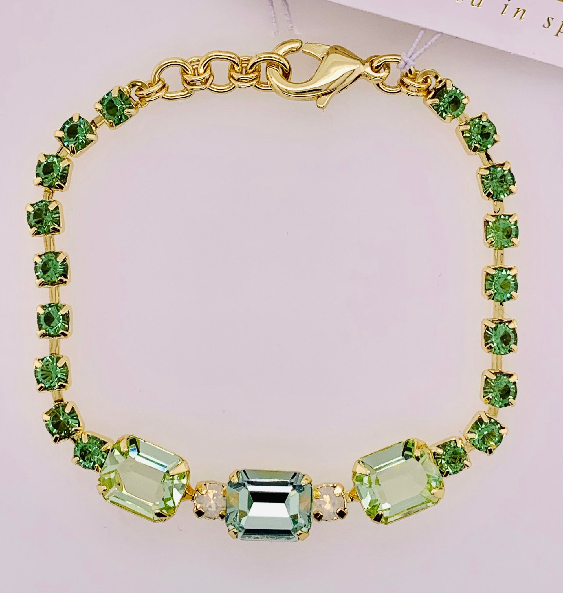 Octavia Triple Tennis Bracelet