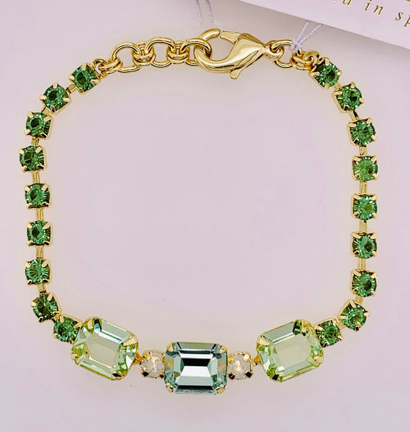 Octavia Triple Tennis Bracelet