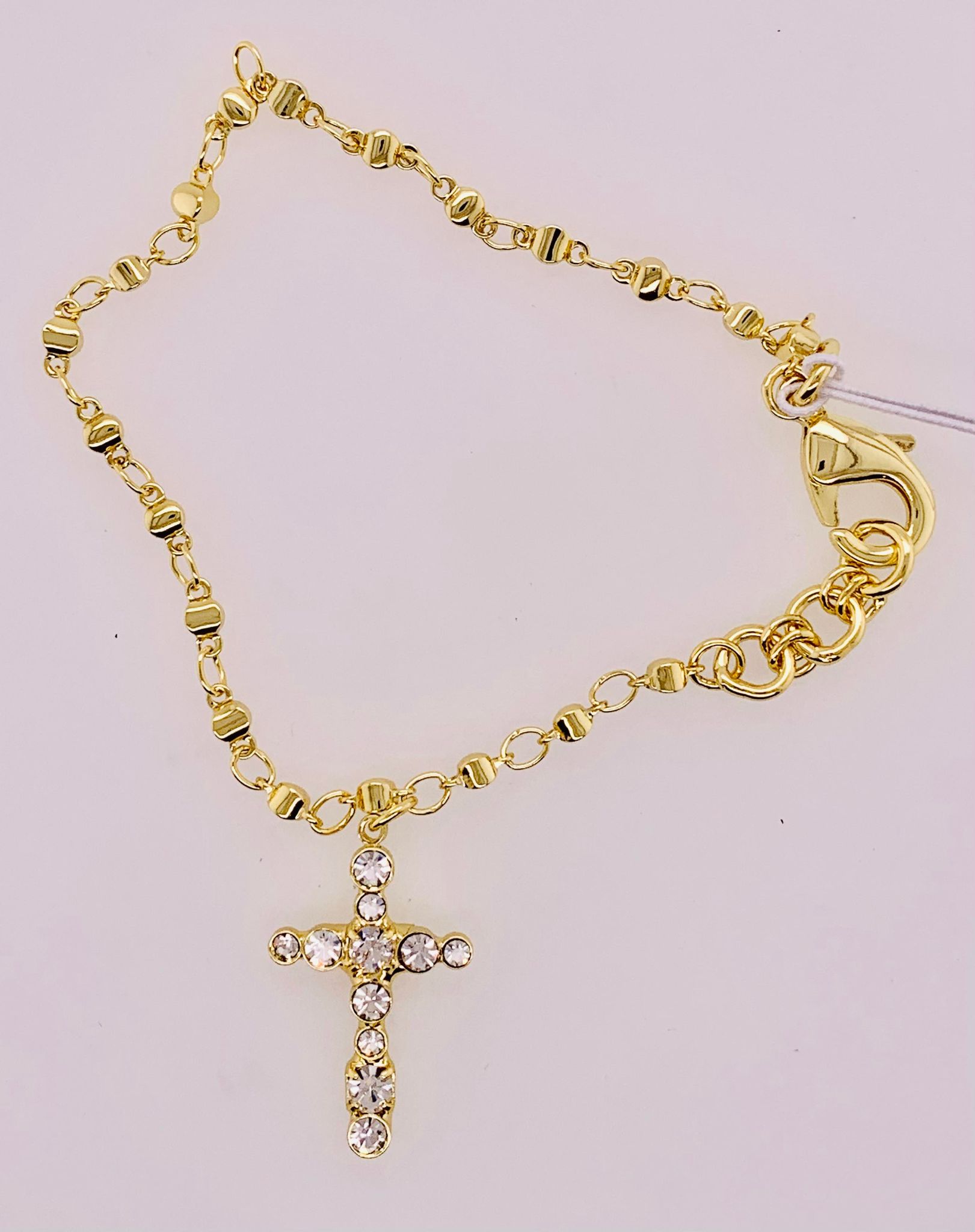 Miley Cross Charm Bracelet