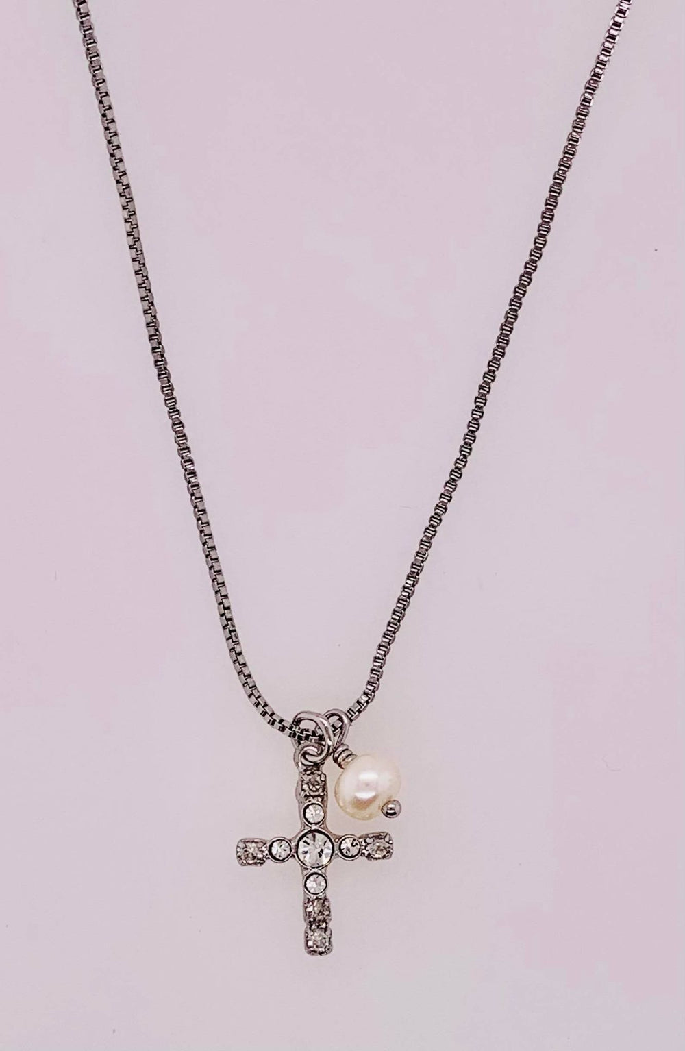 Joelle Cross Pendant Necklace
