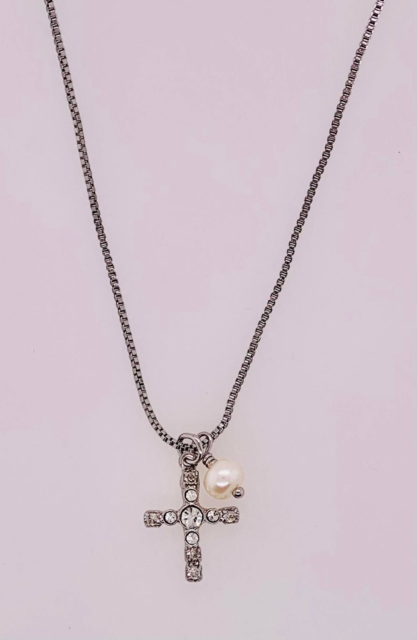Joelle Cross Pendant Necklace