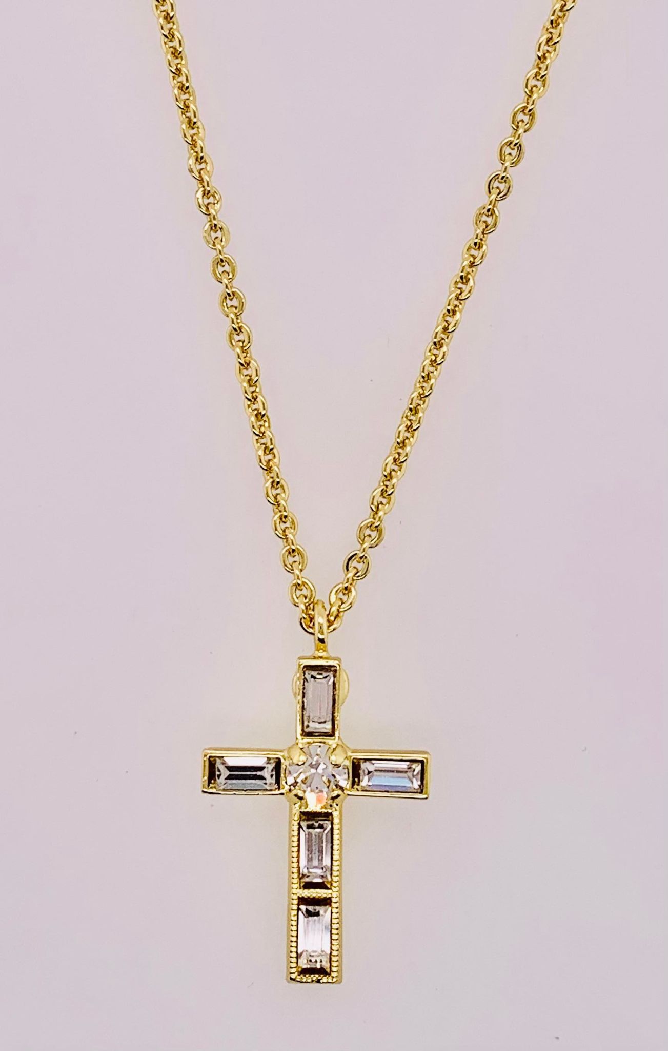 Charmaine Cross Pendant Necklace