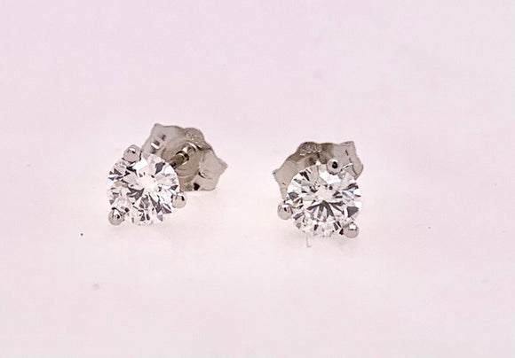 .61 Carat TW Diamond Stud Earrings