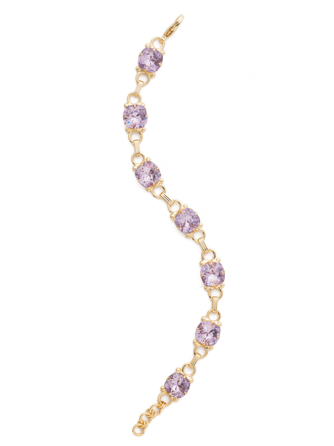 Eyelet Line Tennis Bracelet