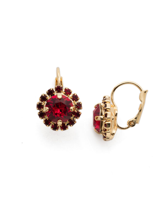 Haute Halo Dangle Earrings