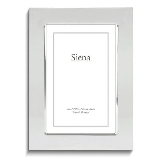 Silver-plated Plain Wide 8x10 Frame