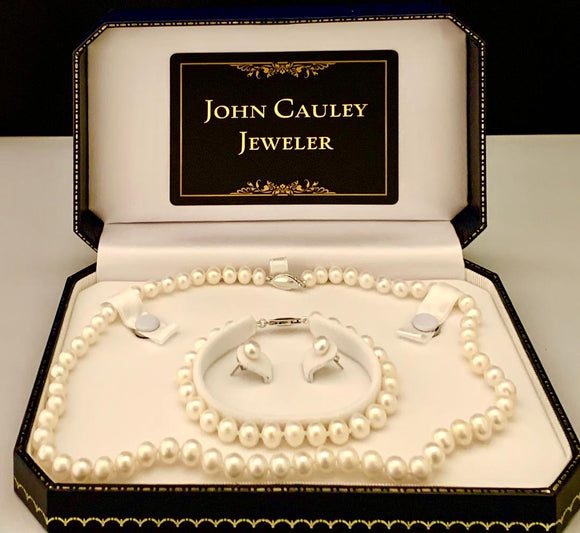 6-7 MM Freshwater Pearl Set