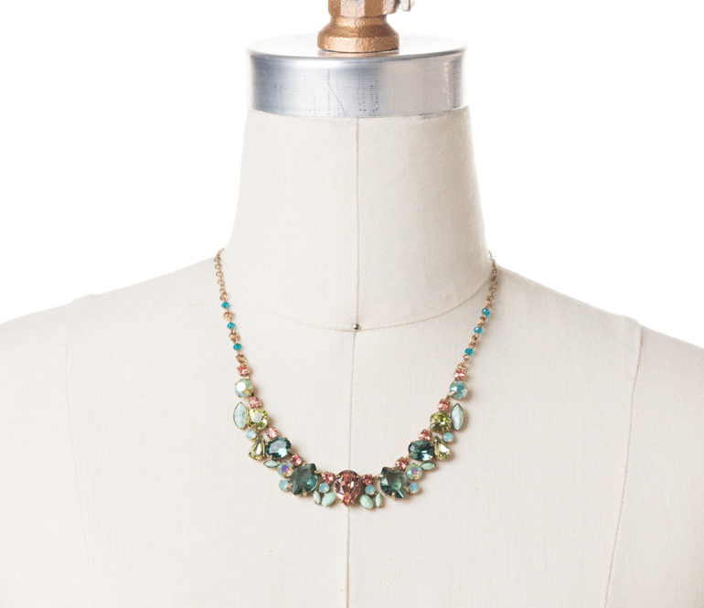 Multi-Stone Majestic Statement Necklace