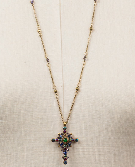Celestial Cross Pendant Necklace John Cauley Jeweler