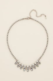 Semi-Precious Pear Drop Necklace