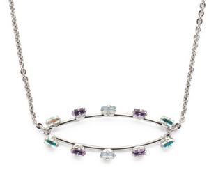 Violette Ovale Pendant Necklace