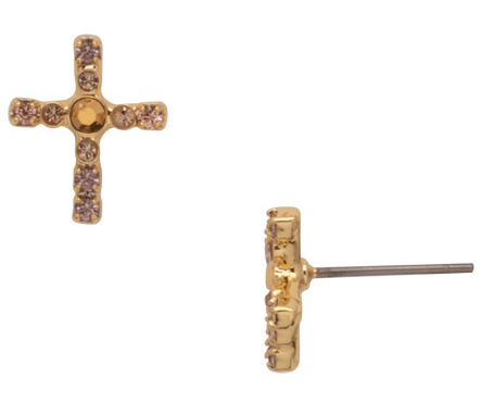 Miley Cross Stud Earring