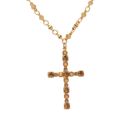 Charmaine Cross Pendant Necklace