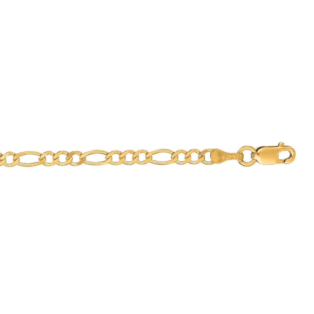 14K Yellow Gold Figaro Chain