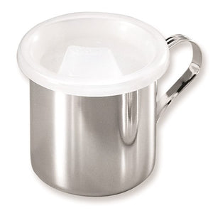 Silver-Plated Baby Cup With Lid