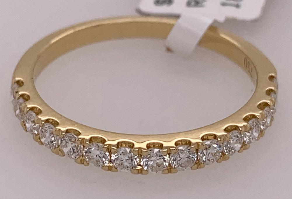 18K Yellow Gold Band