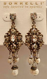 Sorrelli Double Loop Filigree Chandelier Earrings