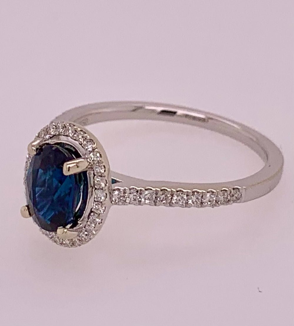 Diamond & Sapphire Ring
