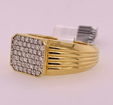 Diamond and Gold Fashion Ring