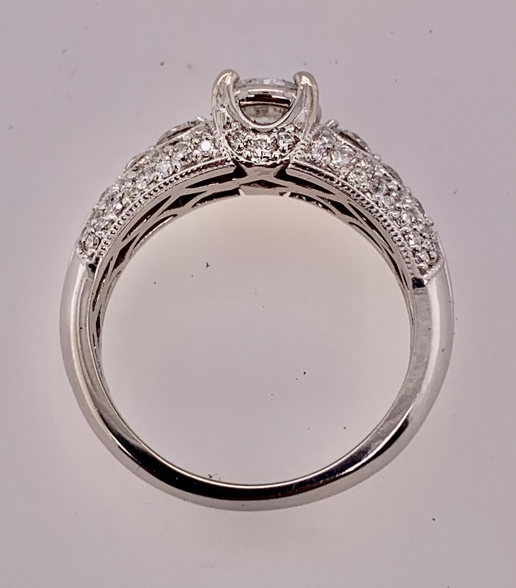 14K 1.95 Carat TW Diamond Engagement Ring Set John Cauley Jeweler