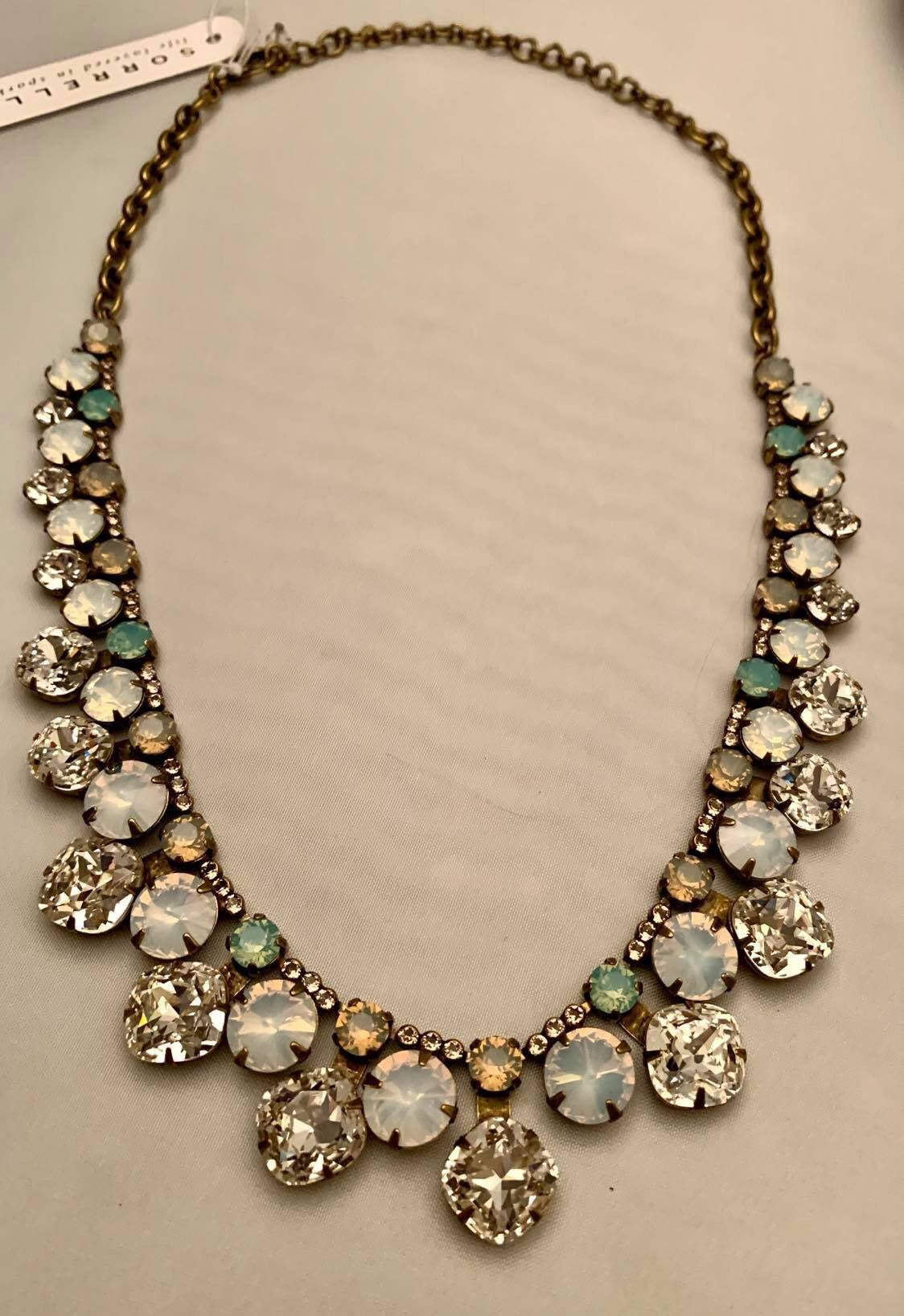 Jewelry | Champagne Crystal Statement Necklace ACORN MULTI - Talbots Womens  • Winners Chapel