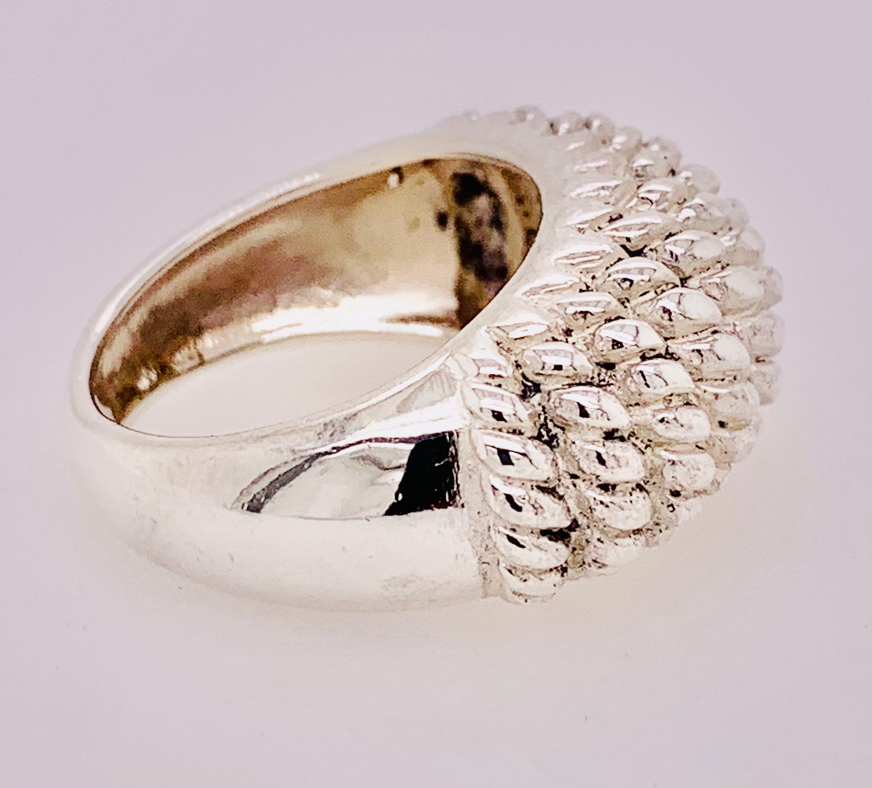 Sterling Silver Dome Ring