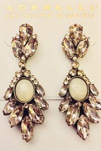 Sorrelli Cascading Crystal Navette Drop Earrings