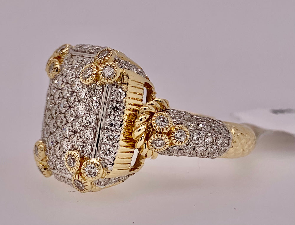 14K Diamond Fashion Ring