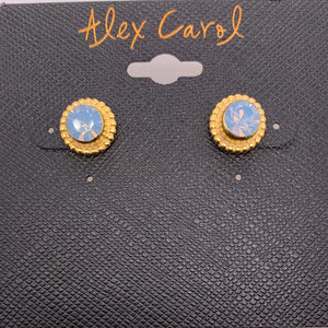 Alex Carol Crystal Stud Earrings