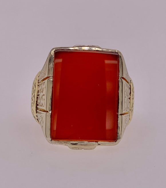 Men’s 14K Art Deco Estate Ring