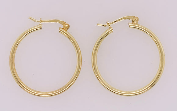 Vermeil Hoop Earrings