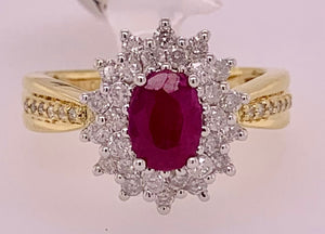 Ruby & Diamond Ring