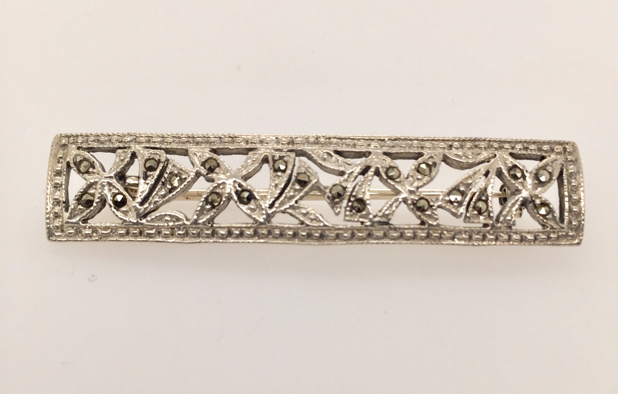 Sterling Silver Bar Pin