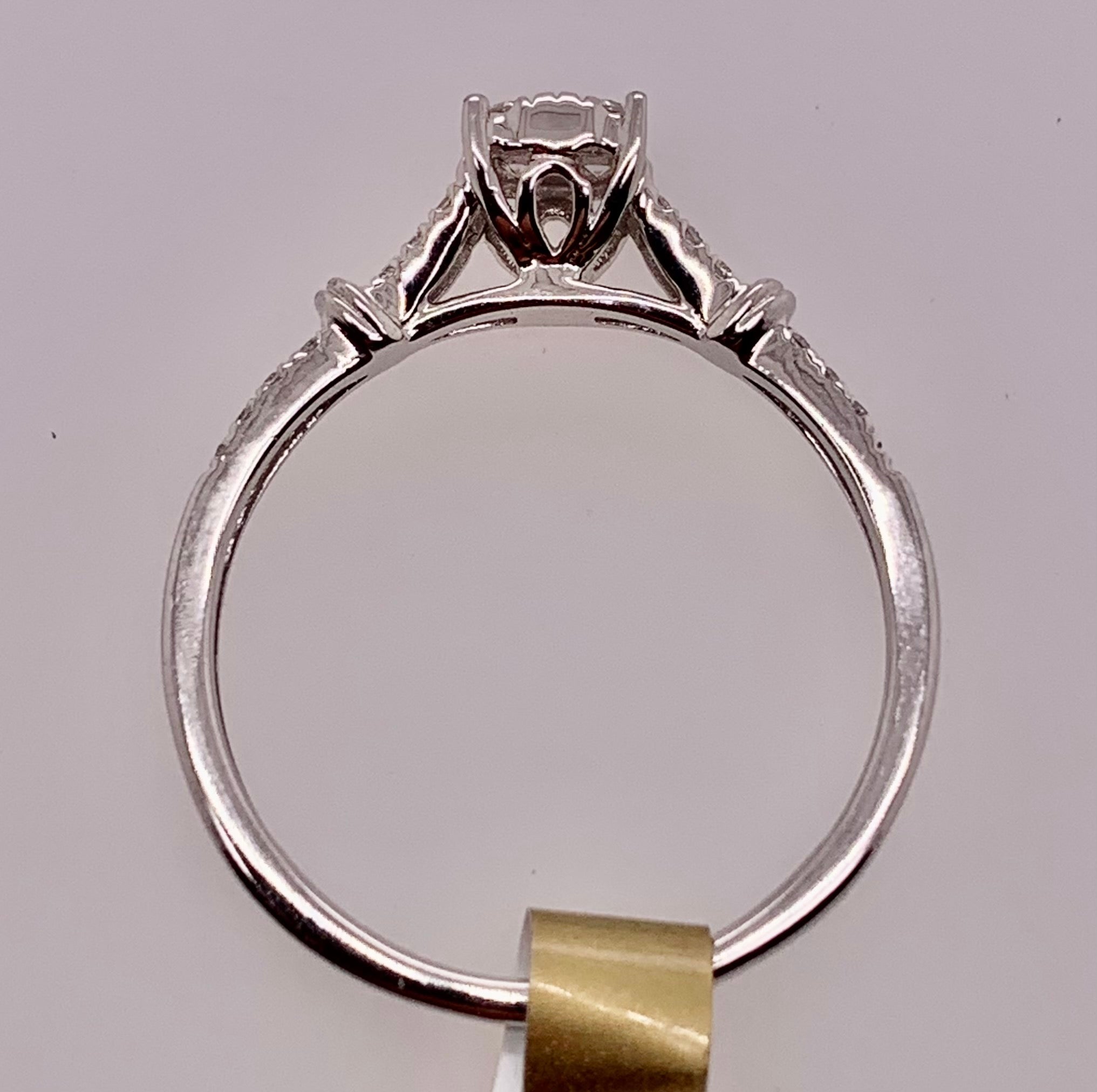 14K Vintage Style Engagement Ring