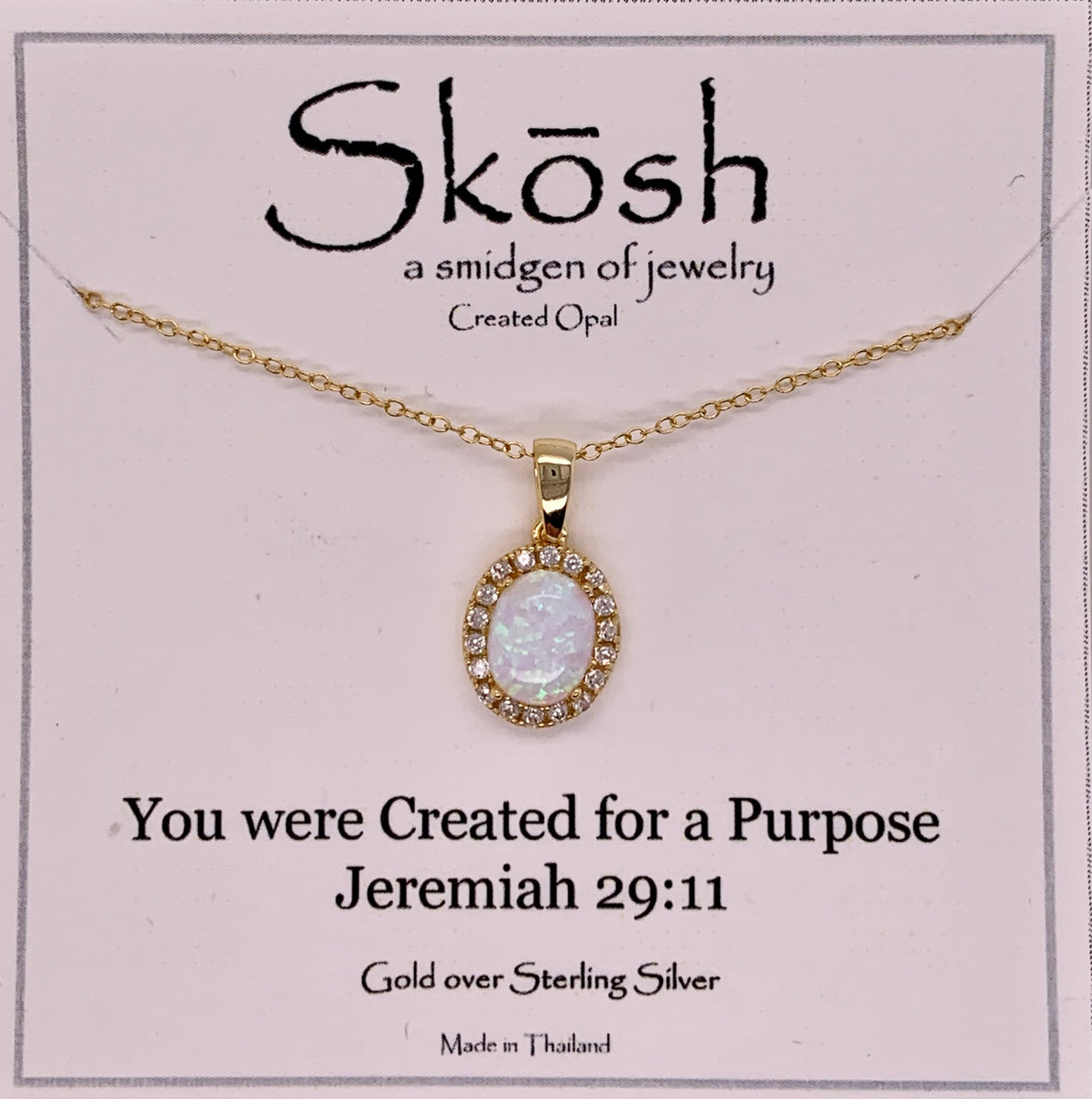 Skosh on sale opal necklace
