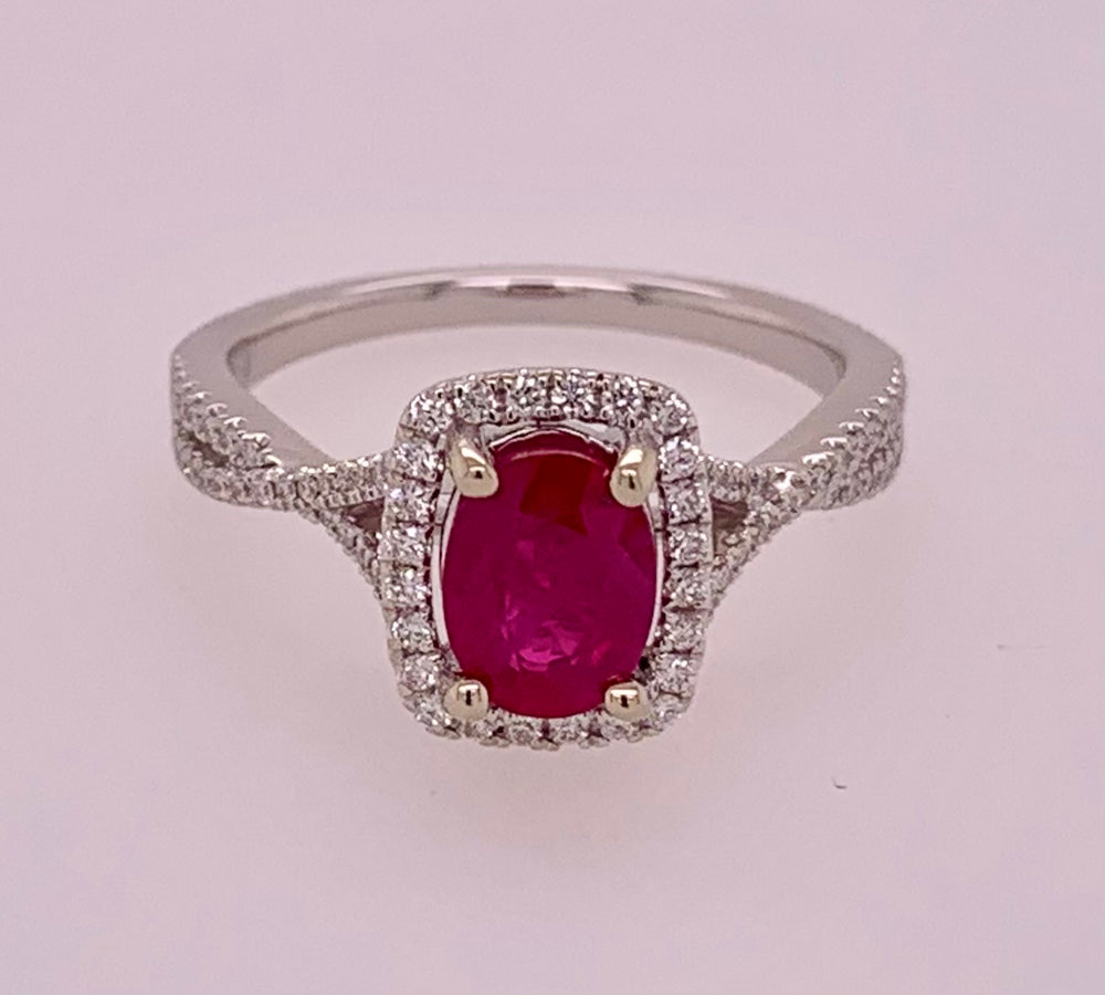 Diamond & Ruby Ring