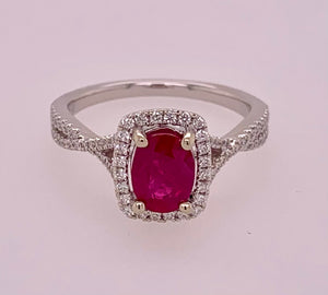 Diamond & Ruby Ring