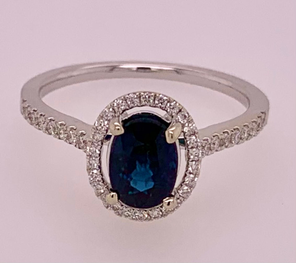 Diamond & Sapphire Ring