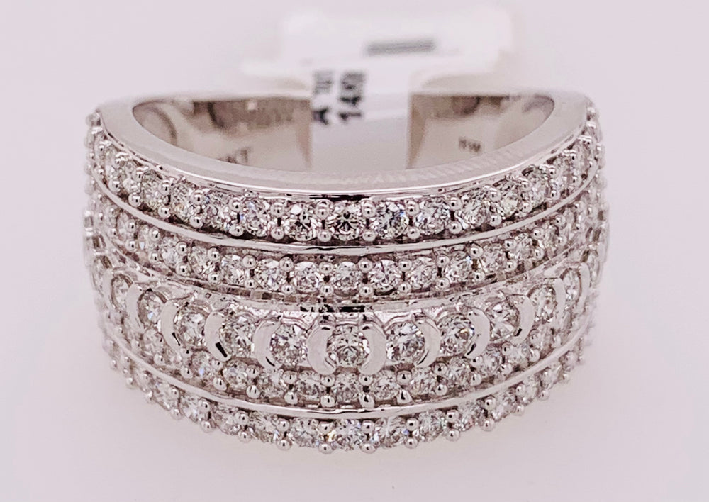 14K Diamond Band