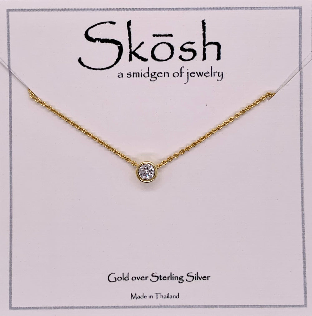 Skosh Pendant Bezel CZ