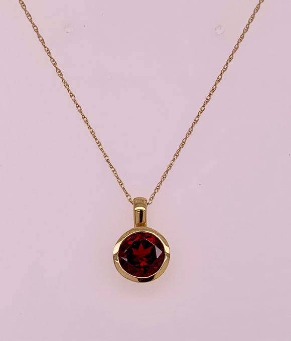 Garnet Pendant